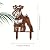 Resama Dog Metal Decorative Garden Stakes - Schnauzer Silhouette Decorative Garden Statues for Outdoor Decor, Unique Gifts for Dog, Lawn Ornaments for Yard and Patio(Rust Colour)