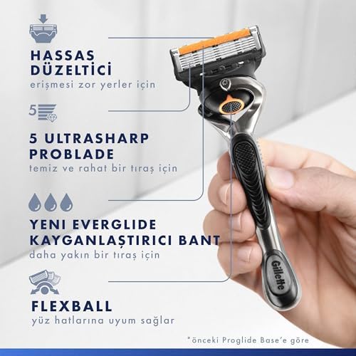 Gillette Fusion Proglide Yedek Tıraş Bıçağı 4 Adet - Görsel 7