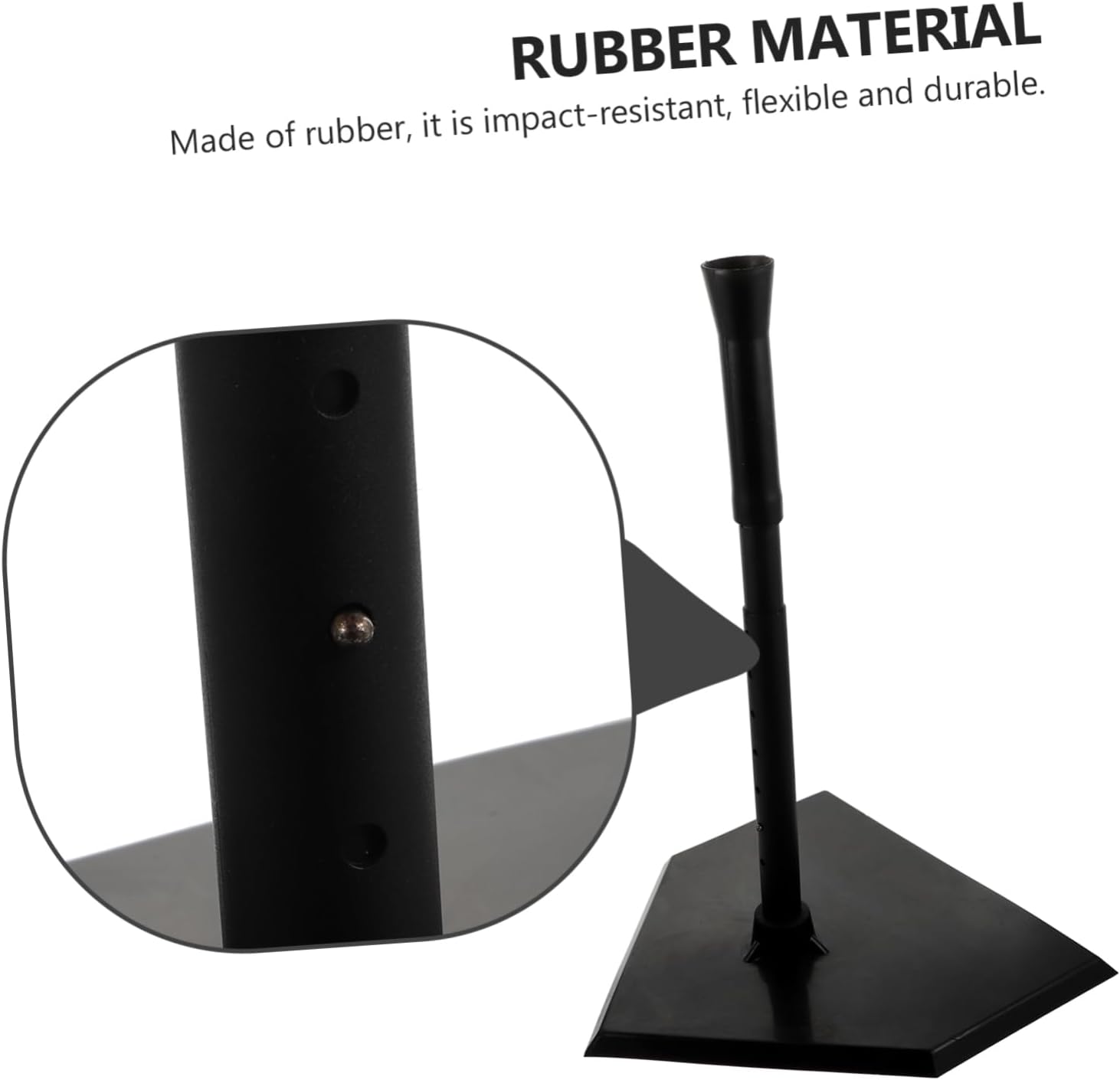 Upgrade Your Practice Multi-Height Baseball/Softball Tee Sturdy Easy to Assemble Stand