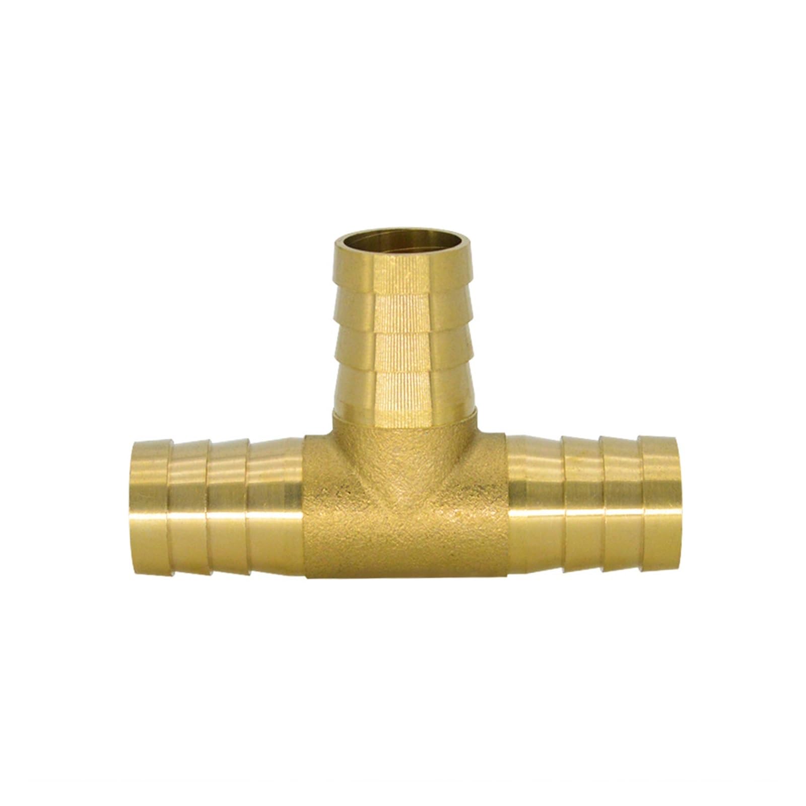 Conector de púas de latón para reparar mangueras de riego en jardín