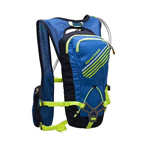 Grit Mens Nathan Gilet Premium de Course Ergonomique et Ultra Léger Bleu Limonade