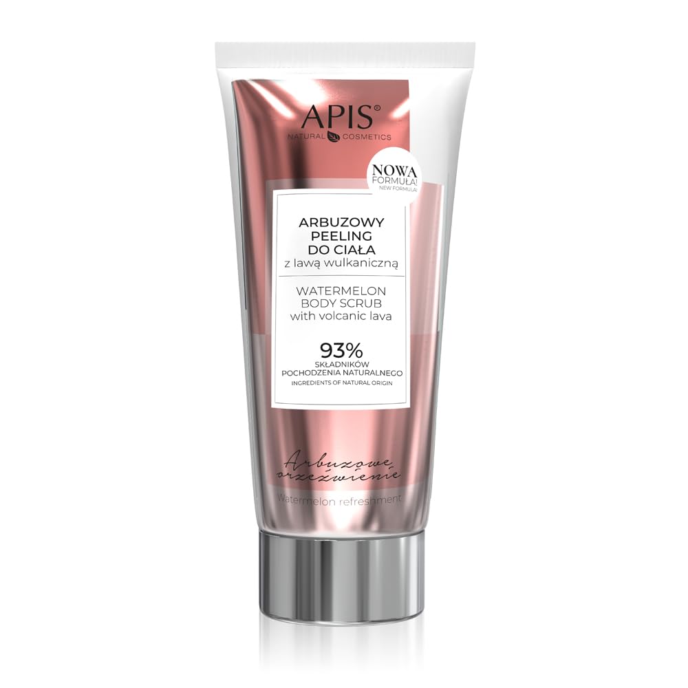 APIS Arbuzowy peeling do ciała z lawą wulkaniczną