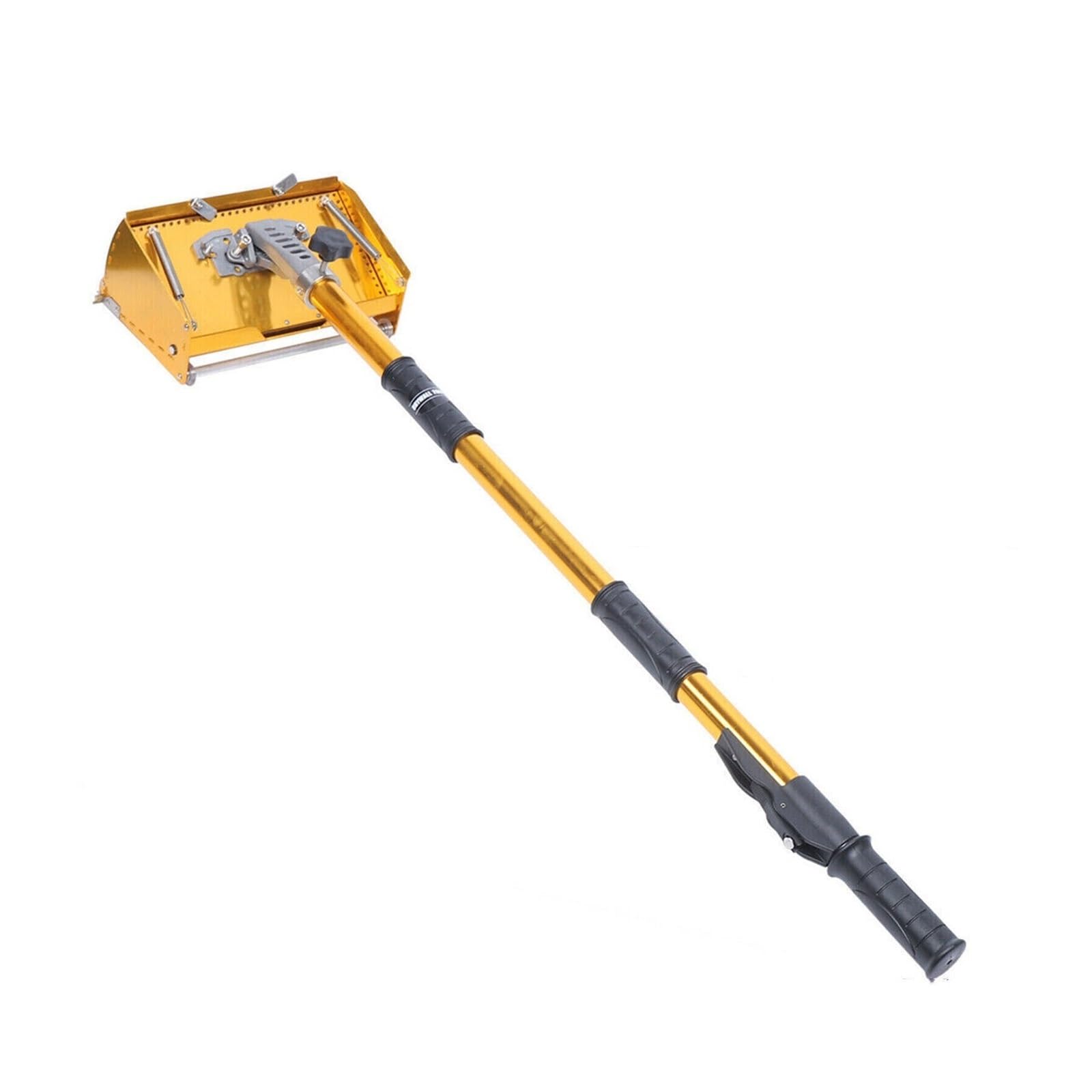 Aubest One Color Wall Sander, Portable 9.8'' Drywall Master Tools Plastering Flat Finishing Plaster Box Tool With 40-63.8'' Extendable Handle Max 64'' Length