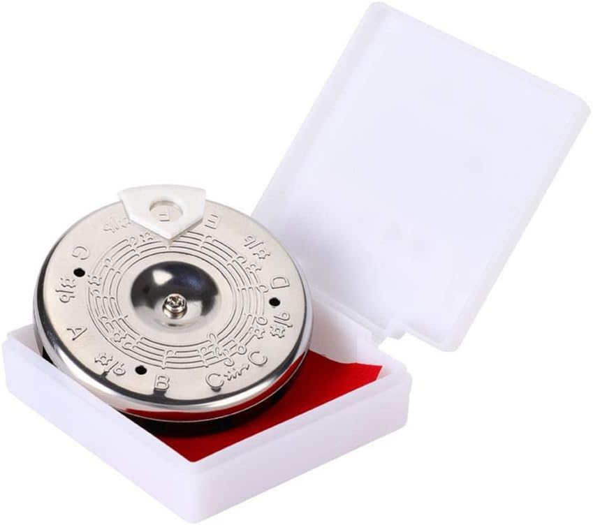 Alice Chromatic Pitch Pipe And Case C-C Tuner for Singers Choir Violin Wind Brass Instruments - A003A