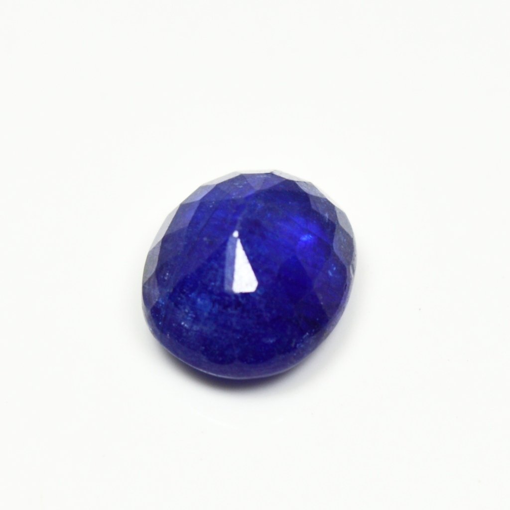 Natürlicher blauer Saphir, facettierter Edelstein, 6 Karat, echt, lose zur Schmuckherstellung, AAA-Qualität, Stein, Blauer Saphir