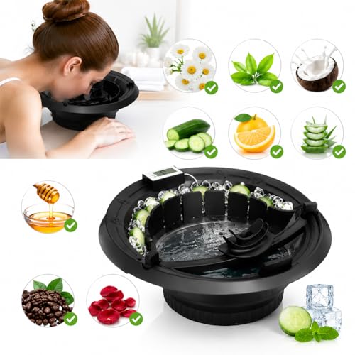 Bañera facial de silicona con tubo desmontable para crioterapia 3