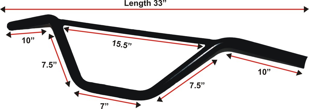 Royal Vintage spare 7/8'' Handlebar For Royal Enfield Yamaha Rd350 For Bobber Chopper Work