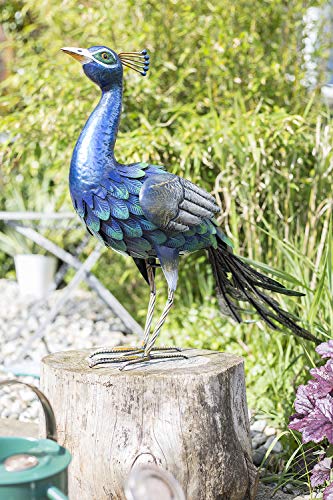 La Hacienda Décoration d'extérieur Motif Paon Multicolore