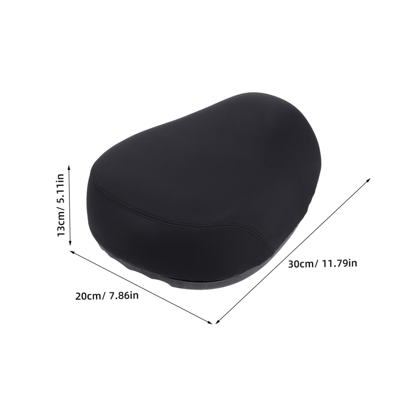 Cuscino Sedile Bici in Spugna, Sella Comoda e Traspirante per Bici Elettrica e Mountain Bike, Seggiolino Ciclismo Ergonomico per Guida Prolungata
