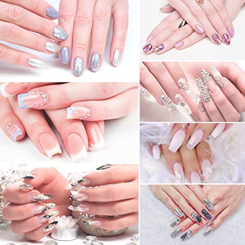 image for UV Gel Nail Brush, iBealous 7PCS Poly Extension Nail Art Tips Builder 