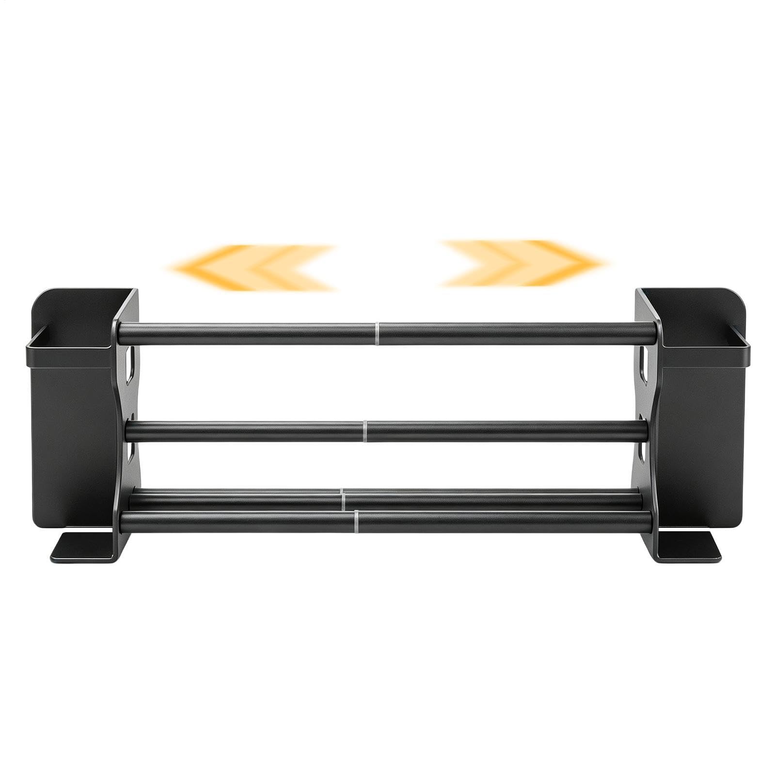Portascarpe da parete Supporto retrattile a doppio strato magnetico per