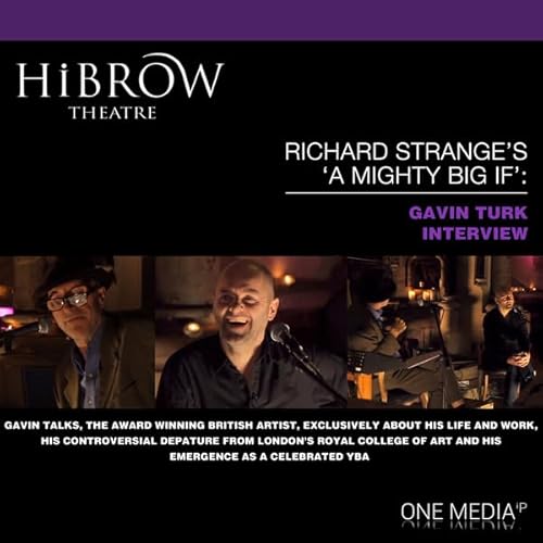 HiBrow: Richard Strange's A Mighty Big If with Gavin Turk cover art