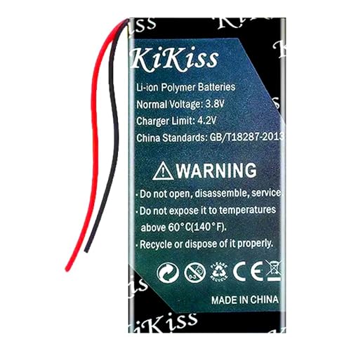 Fast-Charging 850mAh Battery Compatible for Sony NWZ-S544 S545 S544 NWZ-S545,0-Cycle Li-ion Polymer,Replacement Portable Music Player Battery with Tool Kits