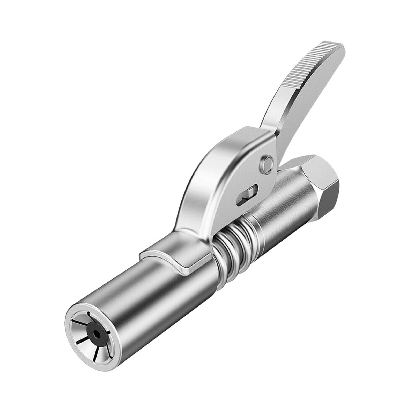 LYMFE Grease Gun,Heavy-Duty Handle Grease Gun 12000PSI Grease Tool Coupler Quick Release Grease Gun Coupler Lock Oil Injection Nozzles NPT 1/8 Inch Fittings
