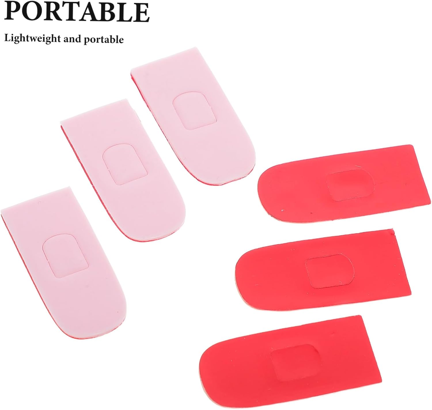 DOITOOL 20pcs Sewing Machine Accessories Overlock Presser Foot Pad Plastic Overlock Machine Presser Foot Pad Covers for Singer