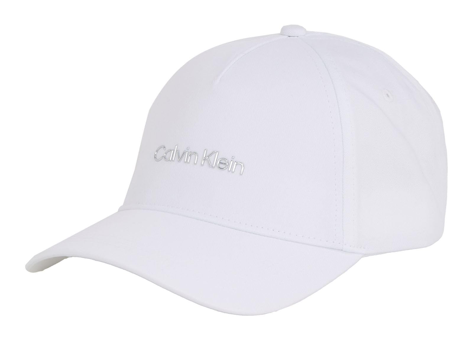 Calvin Klein Women's CK Must TPU Logo Cap K60K610525, White, One Size