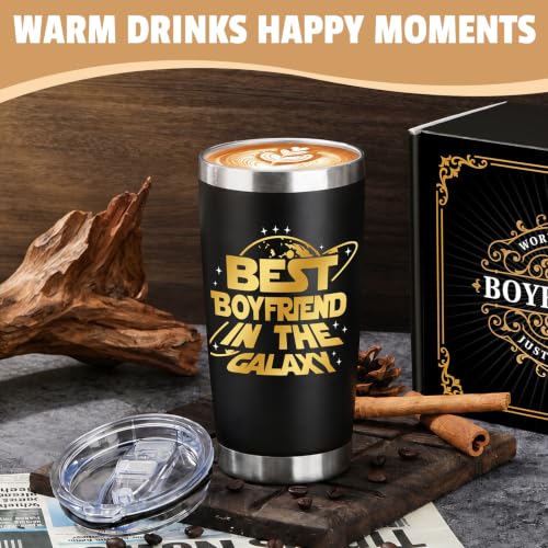Gifts for Him Cute Boyfriend Birthday Gift Ideas Funny Bf Gifts for Men Best Anniversary Presents Stuff for Long Distance Boyfriends Adult from Girlfriend Meaningful Teen Bf Things Basket - Image 2