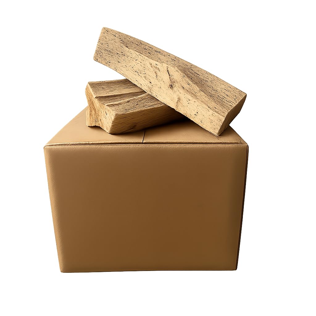 J'ENVOIE DU BOIS - Bois de Chauffage 30cm - Carton de 35 litres - Bûches Extra sèches (étuvées) - Poêle, Insert cheminée, brasero, Barbecue, Four à Pizza - Mélange Bois durs (hêtre, chêne, frêne)