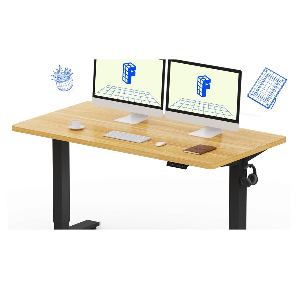 Amazon.com: FLEXISPOT EN1 One-Piece Standing Desk with 1-Inch