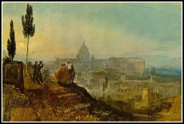 Paint By Numbers Kits for Adults and Kids St Peters from The South Painting By Joseph Mallord William Turner Paint By Number Kit On Canvas for Beginners
