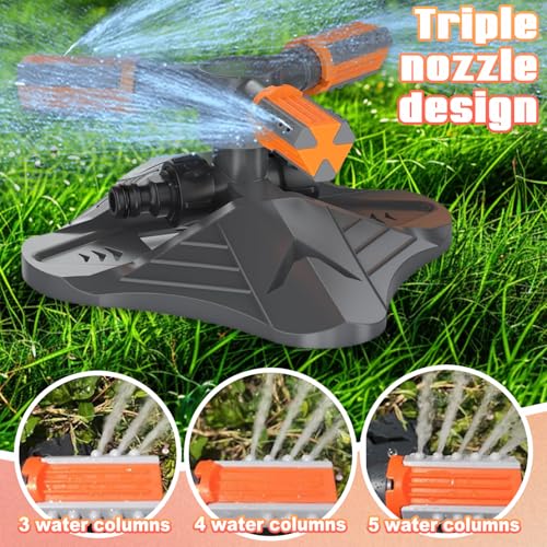 Arroseur automatique réglable avec buse rotative 360° - 5