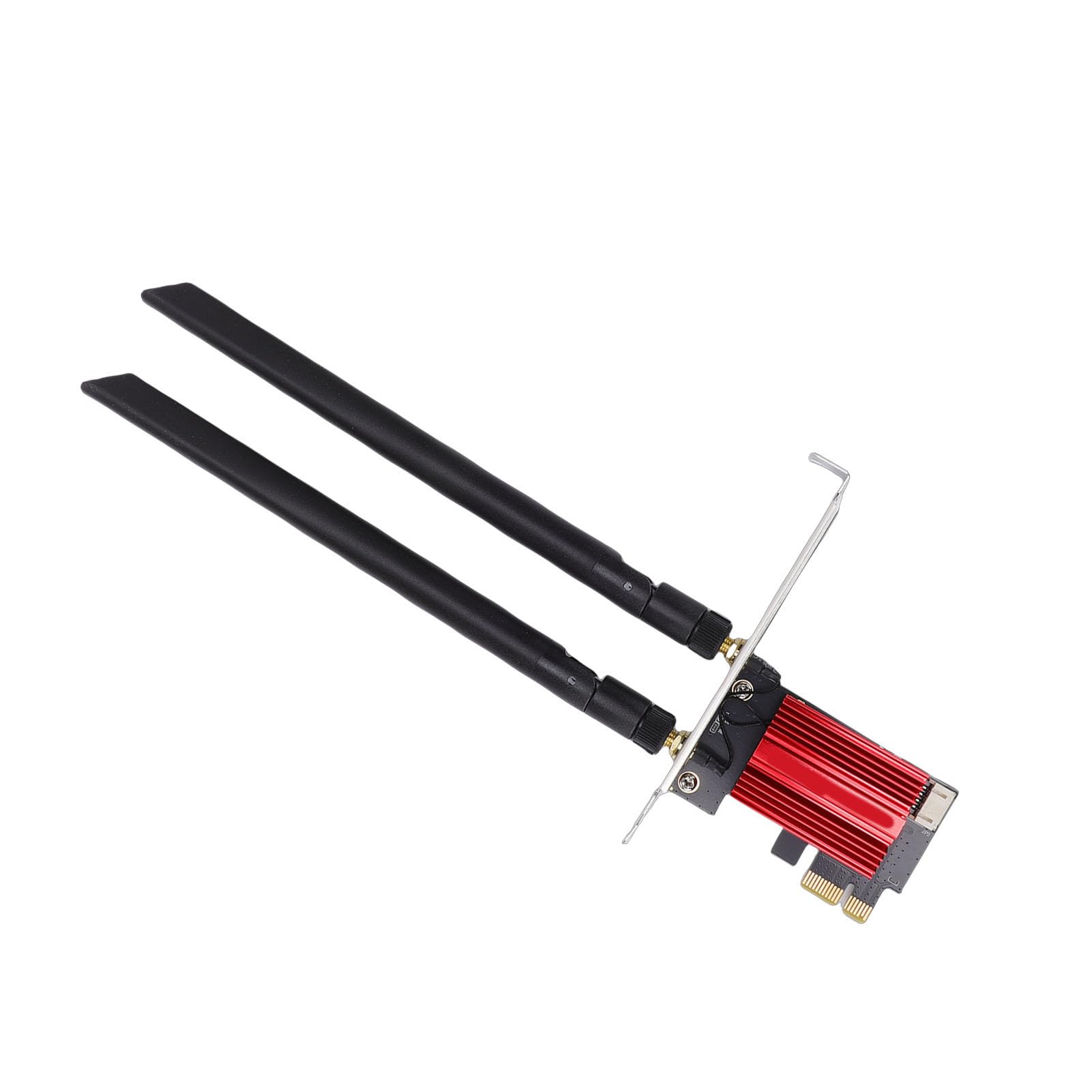 CCYLEZ Adattatore Wireless PCIe WiFi 7 Scheda di Rete con Banda 6GHz 5GHz 2.4GHz per PC Desktop BT5.4 Supporto 11 AR/VR