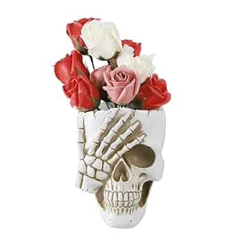 メキシコ雑貨 インテリア 花瓶 瓶 ドクロ 髑髏 ハート型 陶器 ザクロと鳥の置物小さな磁器の花瓶ラブバードセラミックフルーツ