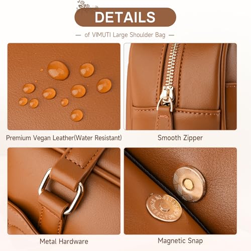 Image of Shoulder Bag for Women, Embossed Vegan Leather Hobo Purse | Medium Handbag for Work Commute and Travel, Thoughtful Gift for Women