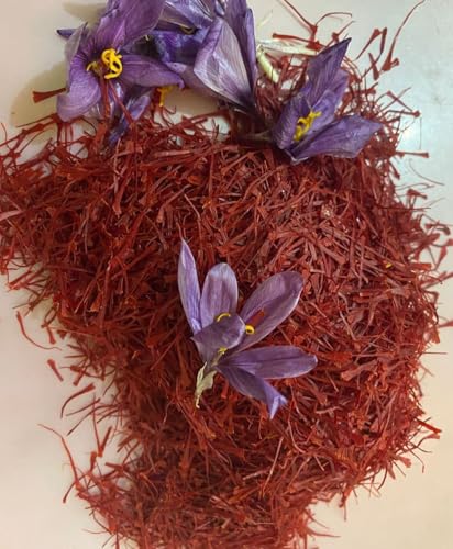 Image of First Bud Organics Pure Kashmiri Mongra Saffron (2g) | Grade A++ Kesar | Lab Tested | Original Kesar Threads | No Added Color | Premium Quality