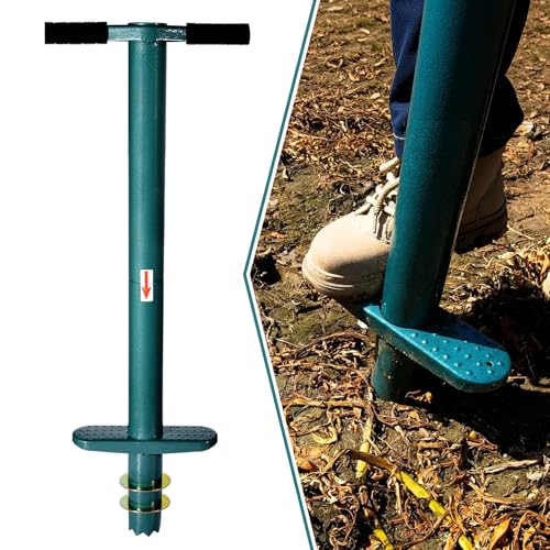 Rondauno Sod Plugger Bulb Planter Planting Tool, Easy to Assemble