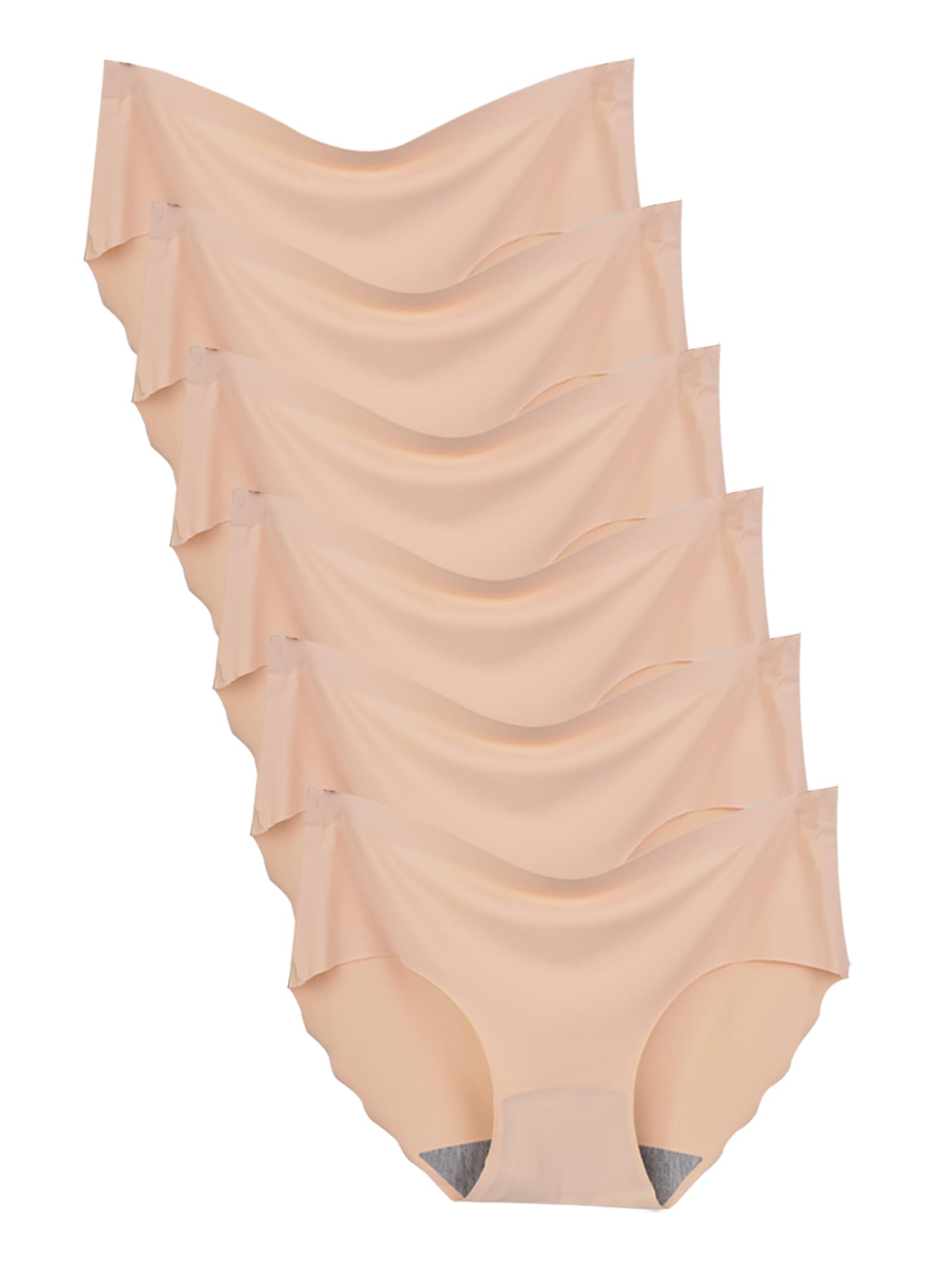 Buankoxy Women's smooth Underwear 6 Pack