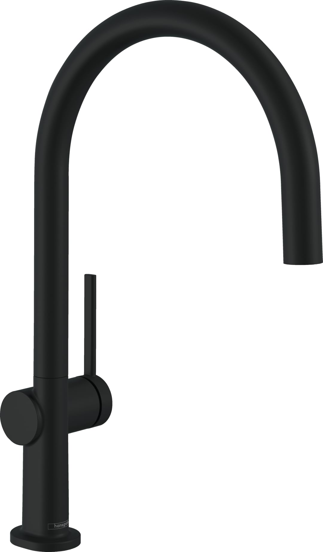 hansgrohe Talis M54 Mitigeur de cuisine 220, 1 jet, noir mat, 72804670