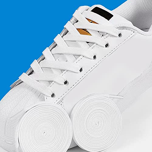 Image of ZHENTOR 3 Pair Flat Shoe Laces for Sneakers, Shoelaces for Sneakers Athletic Running Shoes Boot Strings