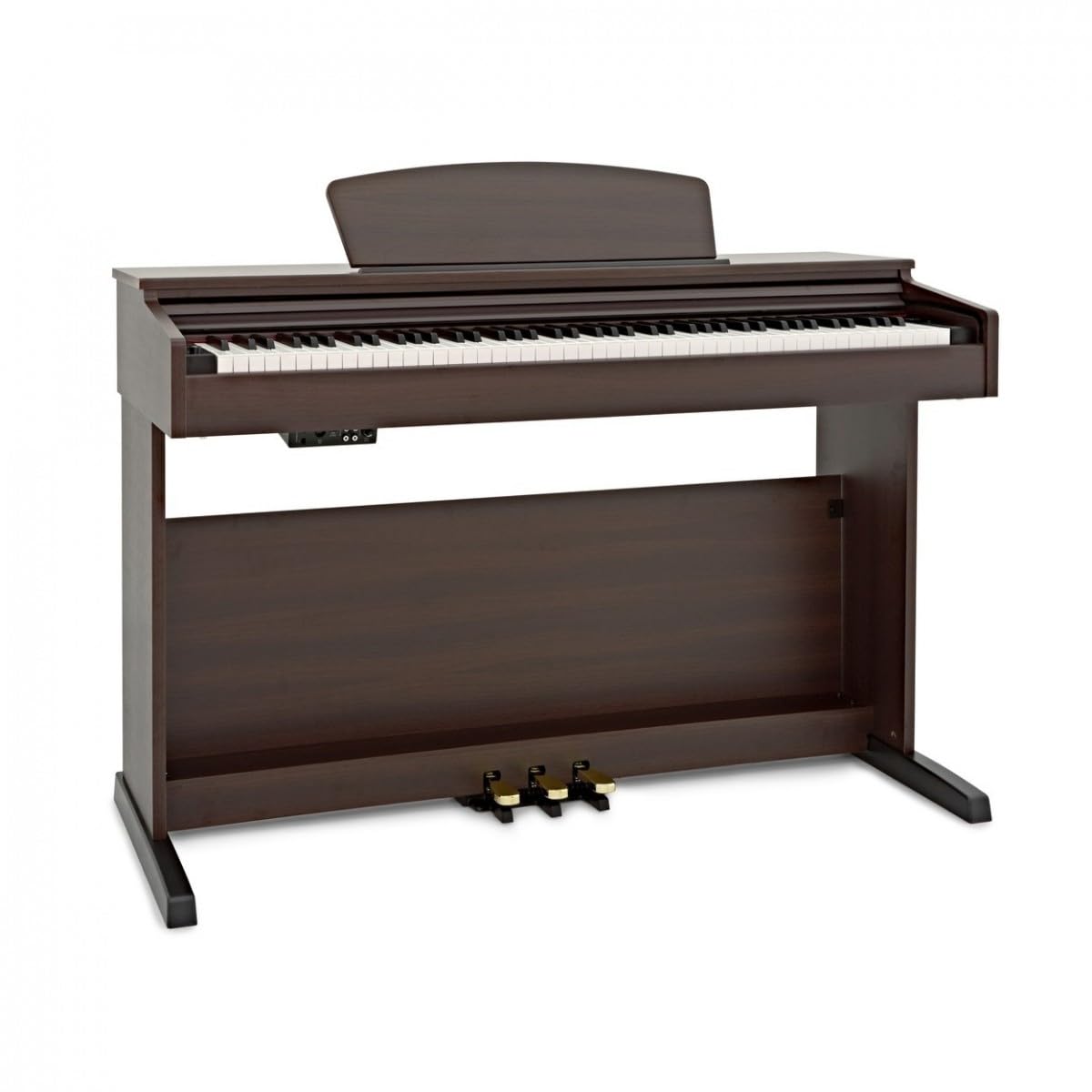 Gear4music DP10X Piano Digital 88 Teclas Contrapesadas Efecto Palisandro Oscuro