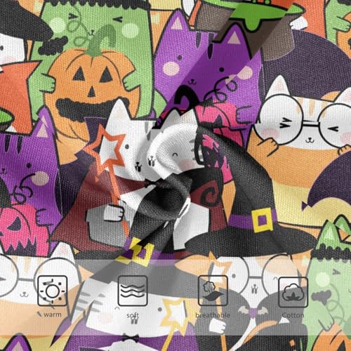 Little Girl Underwear Toddler Panties Kids Undies Halloween Cute Cat Soft Cotton Briefs 2T-8Y3