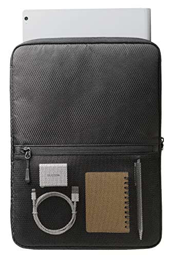 Elecom BM-IBMP14BK Laptop Case, 14-Inch Laptop, Accessory Storage, Compatible with MacBook Air M2/M1, MacBook Pro M2/M1 - 14-Inch and More, Water Repellent, Brushed Lining, 360° Shockproof, Black