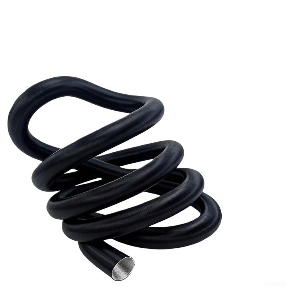 Honseadek Tuyau de chauffage flexible en aluminium pour chauffage de stationnement, 60 mm de diamètre x 5 m de longueur, tuyau d’aspiration d’air compatible avec la cabine de camion