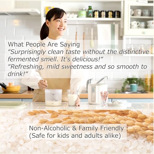 TANICA Amazake Starter - Japanese Koji Fermentation Powder for Making Sweet Rice Drink at Home | No Added Sugar, Non-Alcoholic, Gluten-Free, Vegan | Probiotic Gut Health & Natural Sweetener | 2g x 10 Packets (Made in Japan) - image 5