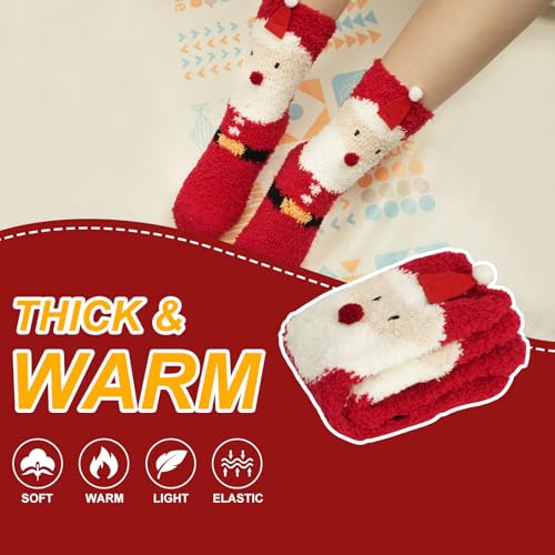 Image of Embrace the Warmth of the Moment,Exclusive Fuzzy Socks and Cozy Socks for Women are the Ferfect Choice,Cozy Socks Allow You to Remain Stylish Even in the Chill of Winter