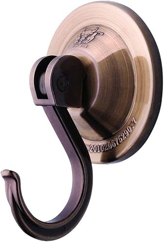 NL Home Ganchos con ventosa, traba resistente, 4 unidades.