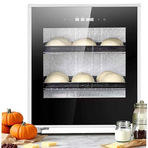 Chambre de pousse 40L électrique en inox, contrôle précis température et humidité, idéale pour boulangers, pâtissiers et passionnés de cuisine