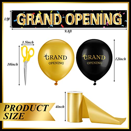 Image of Mixweer Grand Opening Ribbon Cutting Ceremony Kit, Black Gold