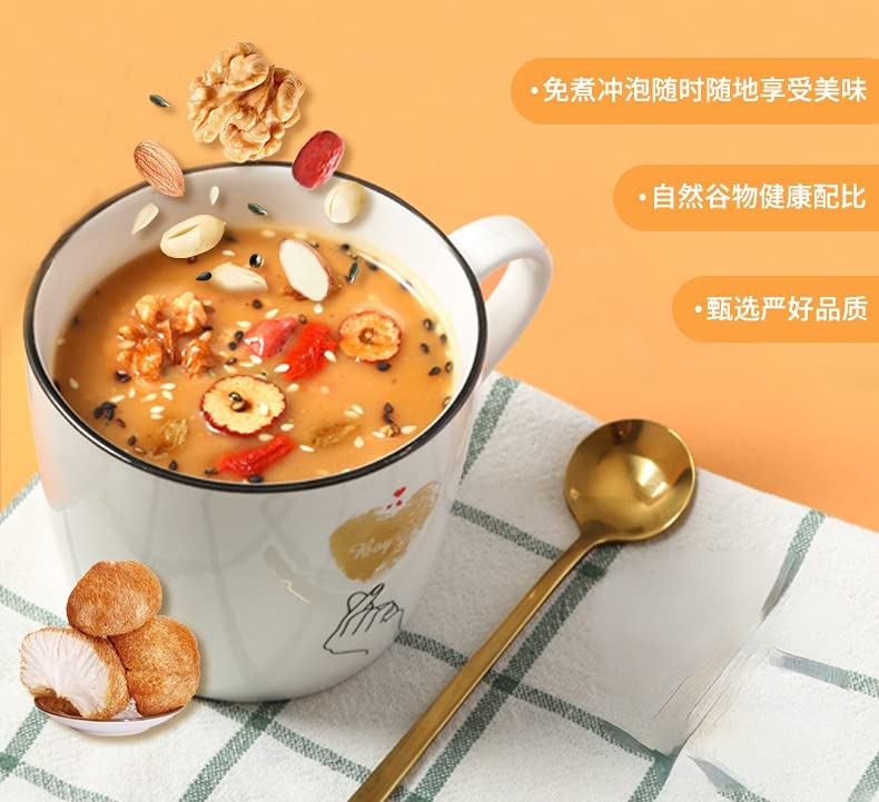 Gezonde en voedzame alternatieve maaltijd Camellia oleifera olie thee, instant maaltijd vervangende poeder, granen… - Image 8