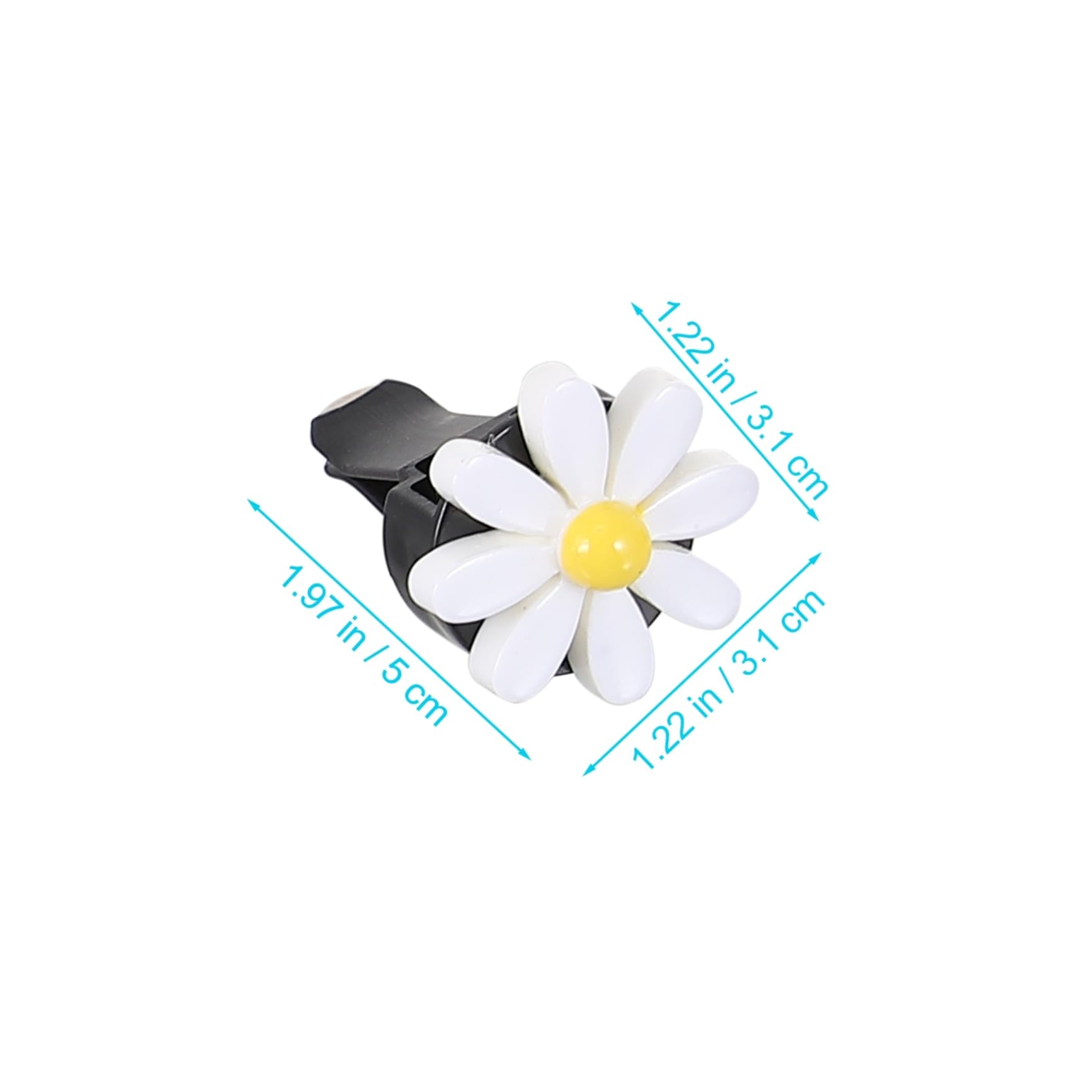 VALICLUD 30sätze Blumen Auto Duftclip Teiliges Elegante Aromatherapie Lüftungsclip-dekoration Für Damen Installieren Für Auto-innenräume Büro Und Wohnräume