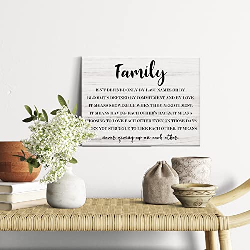 Rustic-Family-isnt-Defined-Canvas-Painting-Framed-Wall-Art-Decor-for-Living-Room-Bedroom-Home-Funny-Farmhouse-Family-Quote-Canvas-Poster-Print-Present-115×15-inches Rustic Family isnt Defined Canvas Painting Framed Wall Art Decor for Living Room Bedroom Home Funny Farmhouse Family Quote Canvas Poster Print Present 115×15 inches
