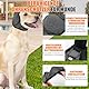 Eyein Hund Snood Ohrenschützer, 2 Stück Beruhigender Hund Kapuzenpullover zur Lärmreduzierung und Linderung von Angstzuständen, Verstellbarer Hundesnood für die Fellpflege, Zwangstrocknung, Grau, S