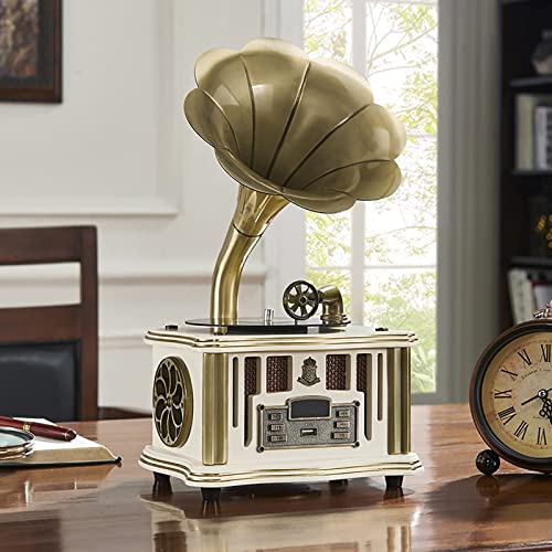 Tourne-Disque Bluetooth, pour avec Haut-parleurs stéréo pour Conversion USB, Platine Vinyle en Bois Nature - Les Beatles, Paul McCartney, John Lennon, RIngo Starr, George Harrison Tourne-Disque Bluetooth, pour avec Haut-parleurs stéréo pour Conversion USB, Platine Vinyle en Bois Nature – Image 3