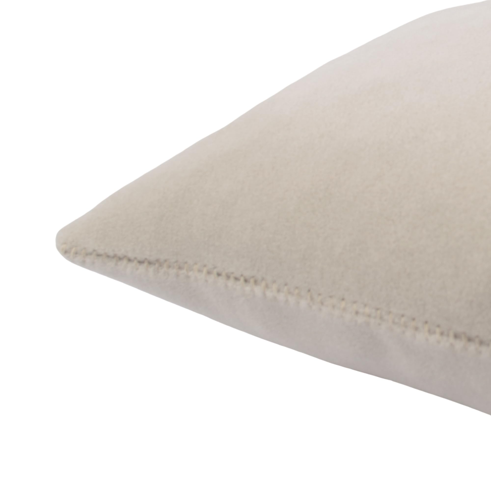 Zoeppritz SOFT-FLEECE Kissenbezug 50x50 Cm – Kuschelig Wie Cashmere, Farbe Milky Green, Pflegeleicht
