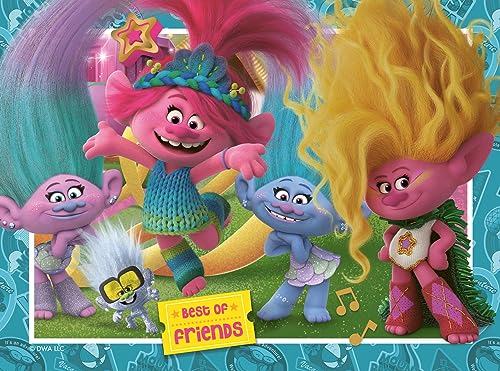 Ravensburger - Puzzle Trolls 3, Collezione 4 in a
