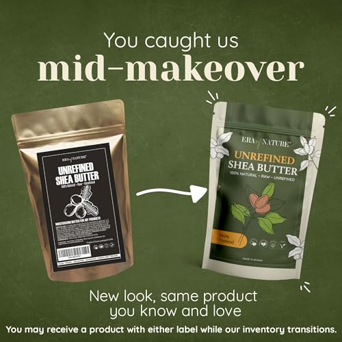 Organic Unrefined Raw AFRICAN IVORY WHITE SHEA BUTTER, for Anti Aging Dry Skin Base Beauty, Use Alone or in DIY Body Butters, Soaps, Lotions and lip balm - (Ghana) - 8oz - Image 3